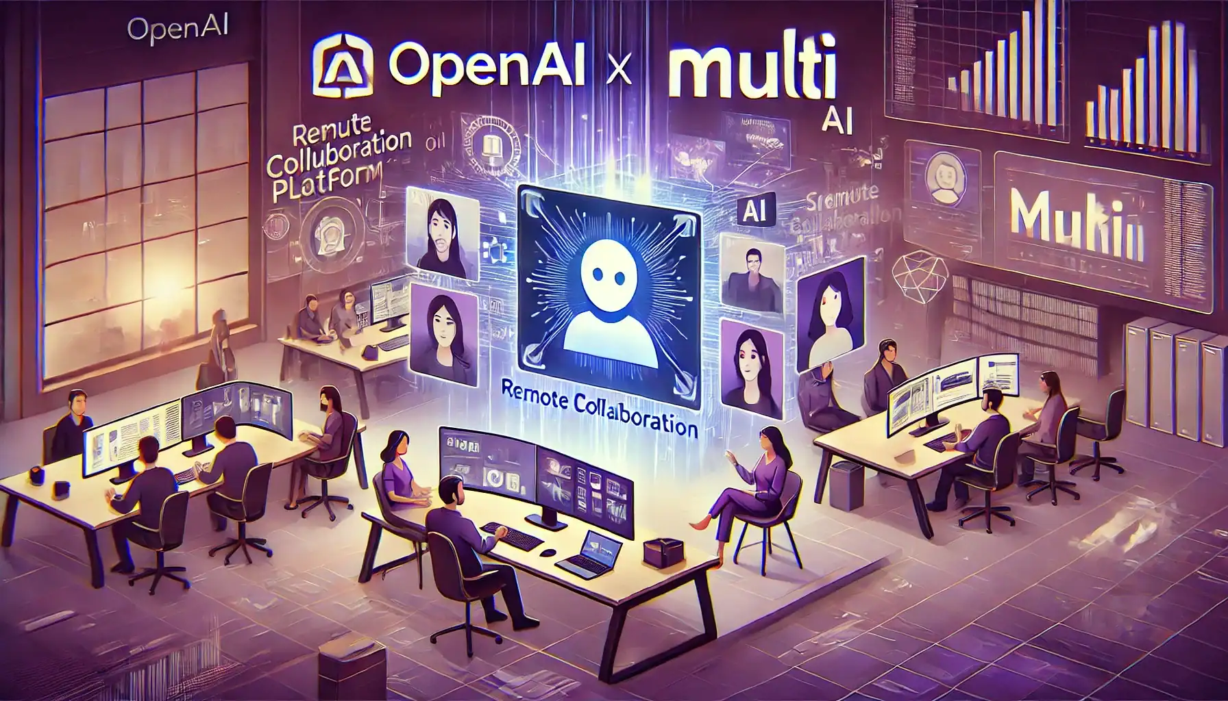 “OpenAI Krepi Prisotnost na Tržišču: Prevzel Platformo za Sodelovanje na Daljavo Multi”