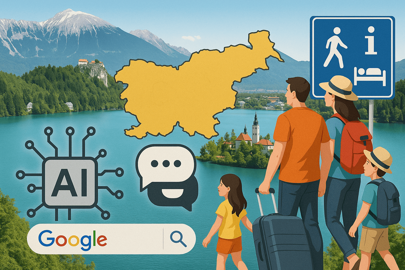 AI in Google skupaj spreminjata slovenski turizem: Kdo navdihuje in kdo personalizira vaše potovanje? AI in Google skupaj spreminjata slovenski turizem: Kdo navdihuje in kdo personalizira vaše potovanje?