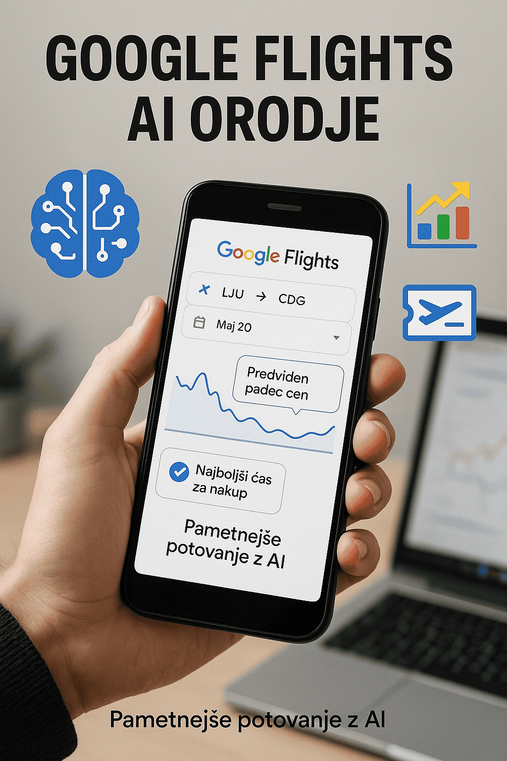 Google Flights z umetno inteligenco prinaša revolucijo v iskanju najnižjih letalskih cen Google Flights z umetno inteligenco prinaša revolucijo v iskanju najnižjih letalskih cen