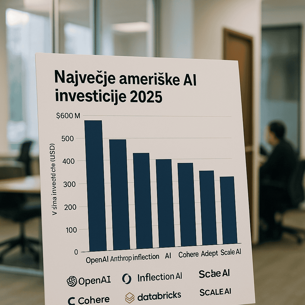 Največje ameriške AI uspešnice 2025: Katera podjetja so zbrala več kot 100 milijonov dolarjev? Največje ameriške AI uspešnice 2025: Katera podjetja so zbrala več kot 100 milijonov dolarjev?