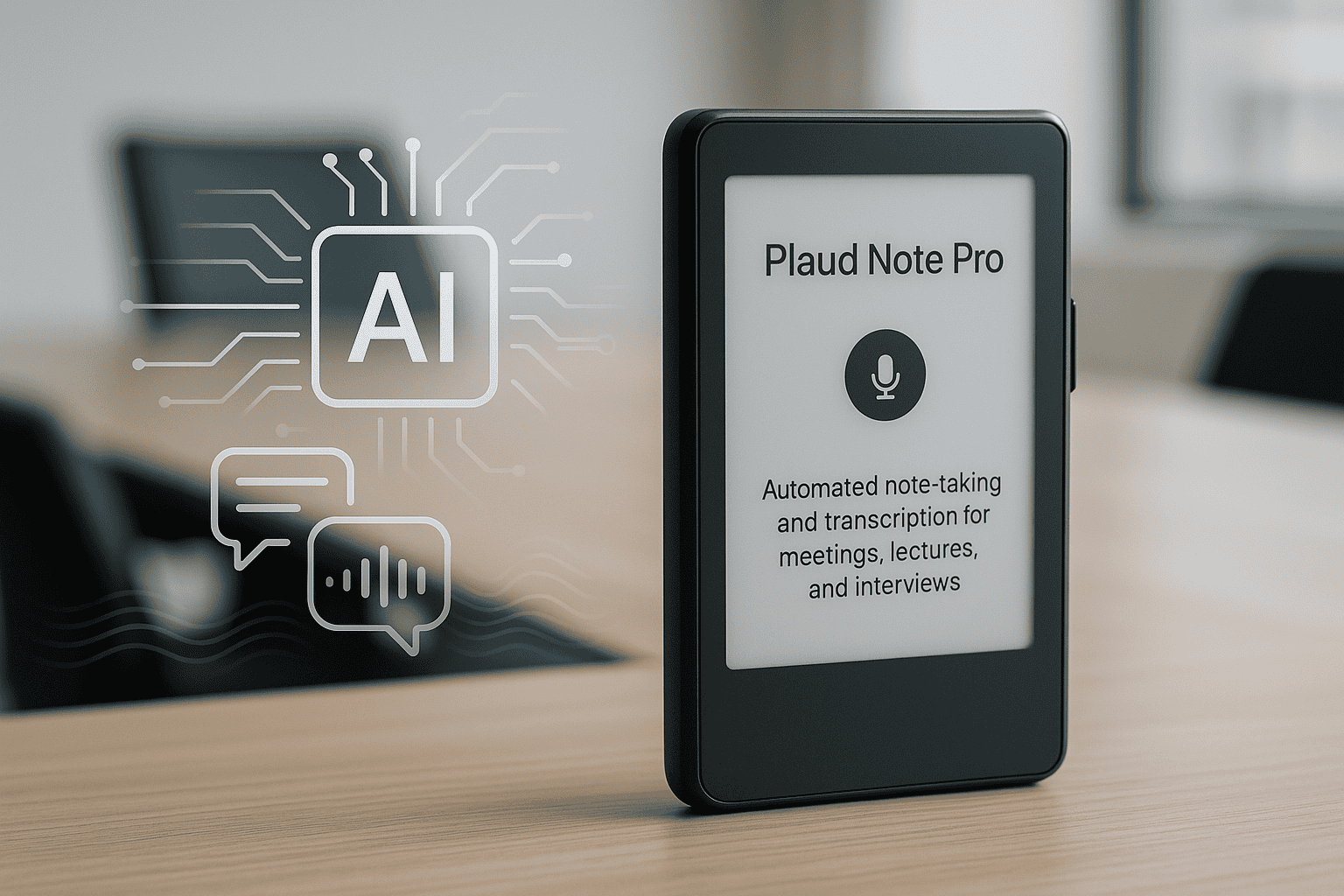Pametni beležnik Note Pro: AI naprava, ki spreminja način zapisovanja sestankov Pametni beležnik Note Pro: AI naprava, ki spreminja način zapisovanja sestankov