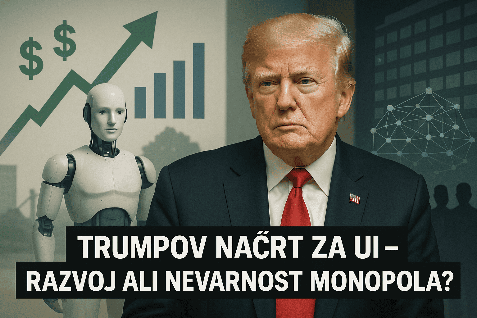 Trumpov načrt za umetno inteligenco: priložnost za razvoj ali tveganje za digitalni monopol? Trumpov načrt za umetno inteligenco: priložnost za razvoj ali tveganje za digitalni monopol?