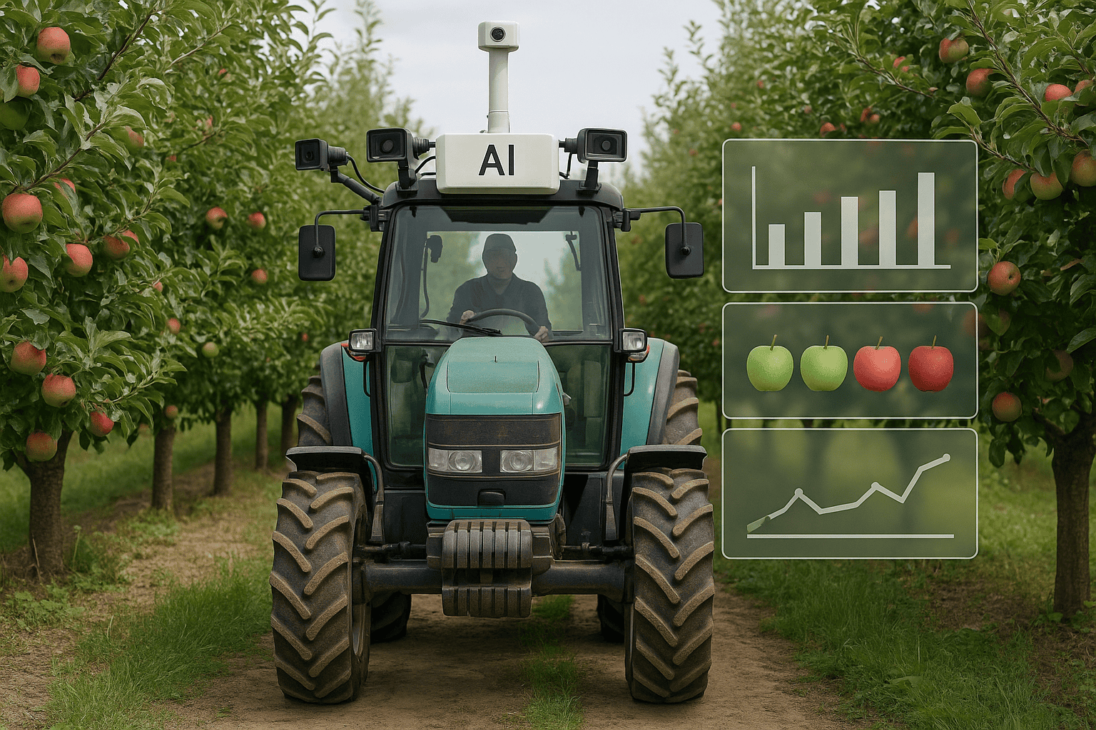 Orchard Robotics z umetno inteligenco za sadjarje: natančno spremljanje pridelka povečuje učinkovitost Orchard Robotics z umetno inteligenco za sadjarje: natančno spremljanje pridelka povečuje učinkovitost
