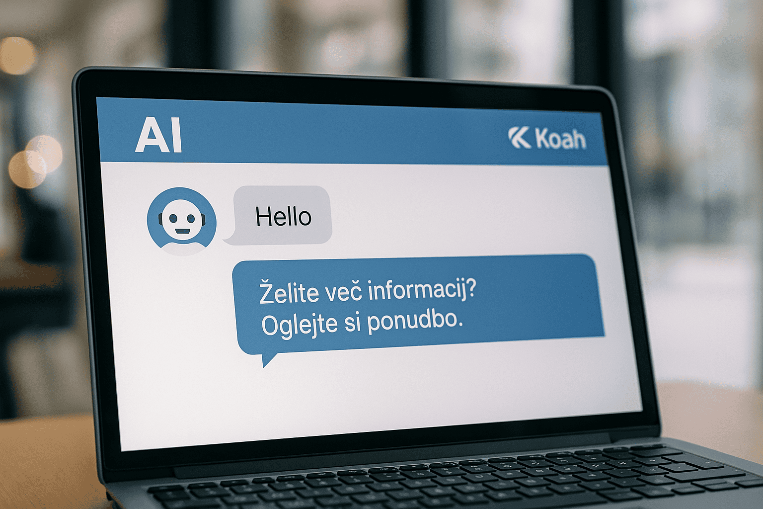 Koah z inovativno platformo prinaša oglase v pogovorne AI aplikacije in cilja na večjo učinkovitost Koah z inovativno platformo prinaša oglase v pogovorne AI aplikacije in cilja na večjo učinkovitost