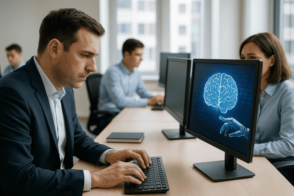 Kako generativna umetna inteligenca spreminja zaupanje in učinkovitost v podjetjih Kako generativna umetna inteligenca spreminja zaupanje in učinkovitost v podjetjih
