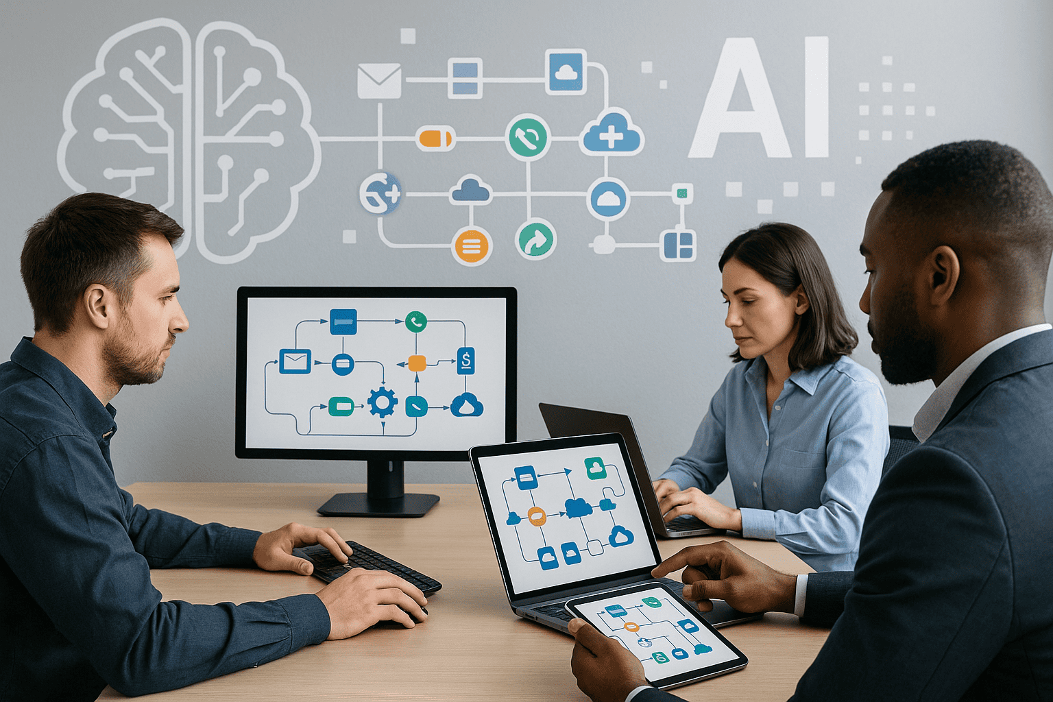 Kako umetna inteligenca in no-code avtomatizacija spreminjata poslovne procese: praktični primeri in analiza platform Kako umetna inteligenca in no-code avtomatizacija spreminjata poslovne procese: praktični primeri in analiza platform