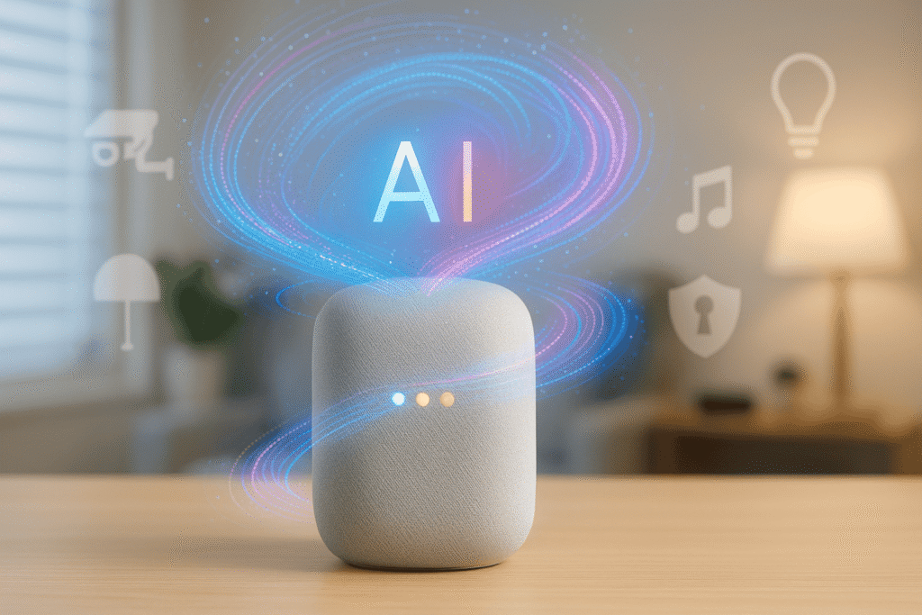 Google Home z Gemini AI: pametni zvočnik, ki razume kontekst in varuje zasebnost