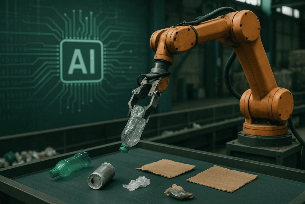 Kako Ganigini roboti z umetno inteligenco spreminjajo prihodnost reciklaže