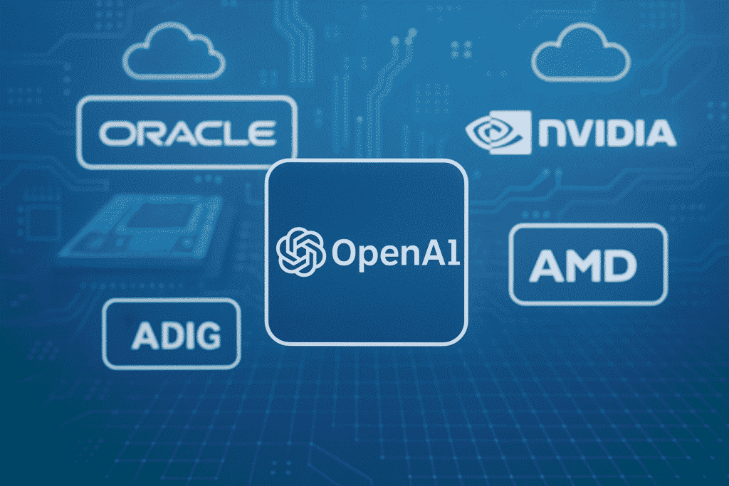 OpenAI s partnerstvi z Oraclom, Nvidio in AMD utrjuje vodilni položaj v generativni umetni inteligenci