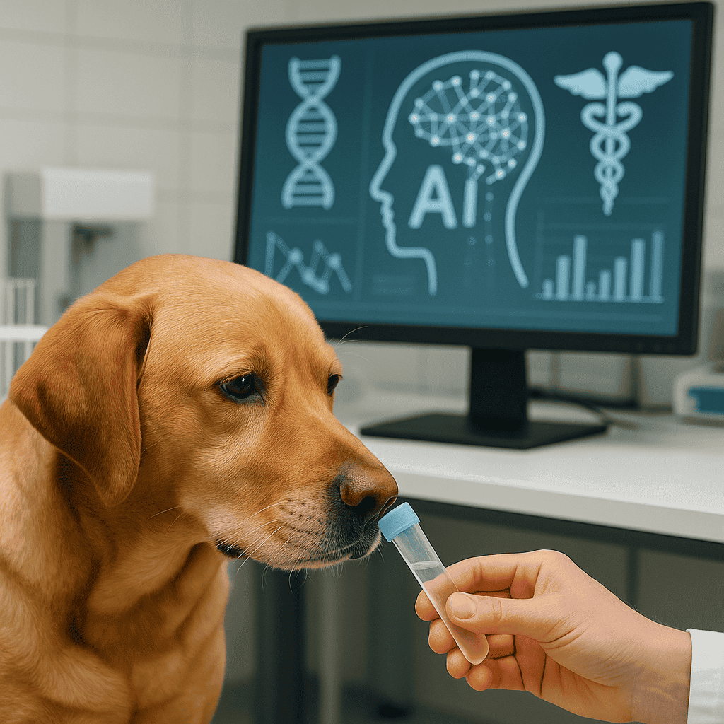 Psi in umetna inteligenca združujejo moči za zgodnje odkrivanje raka