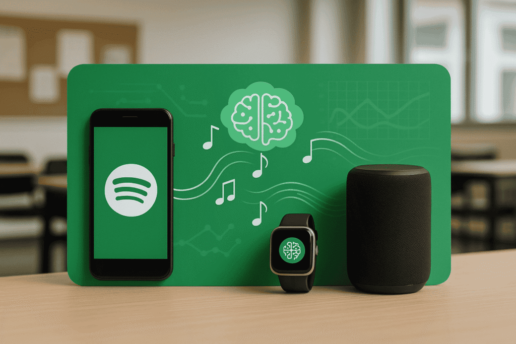 Kako povezava Spotifyja in umetne inteligence spreminja osebno izkušnjo poslušanja glasbe