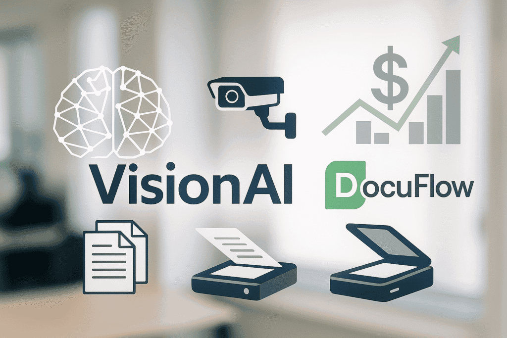 VisionAI z 30-milijonsko investicijo in prevzemom DocuFlow cilja na evropski vrh v avtomatizaciji dokumentov