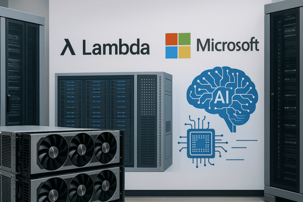 Lambda in Microsoft z večmilijardnim partnerstvom oblikujeta prihodnost umetne inteligence