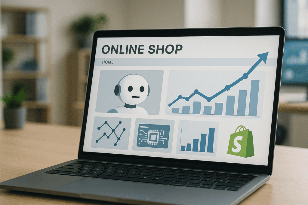Eksplozivna rast AI v e-trgovini: Kako pametni algoritmi spreminjajo nakupovalno izkušnjo na Shopifyju