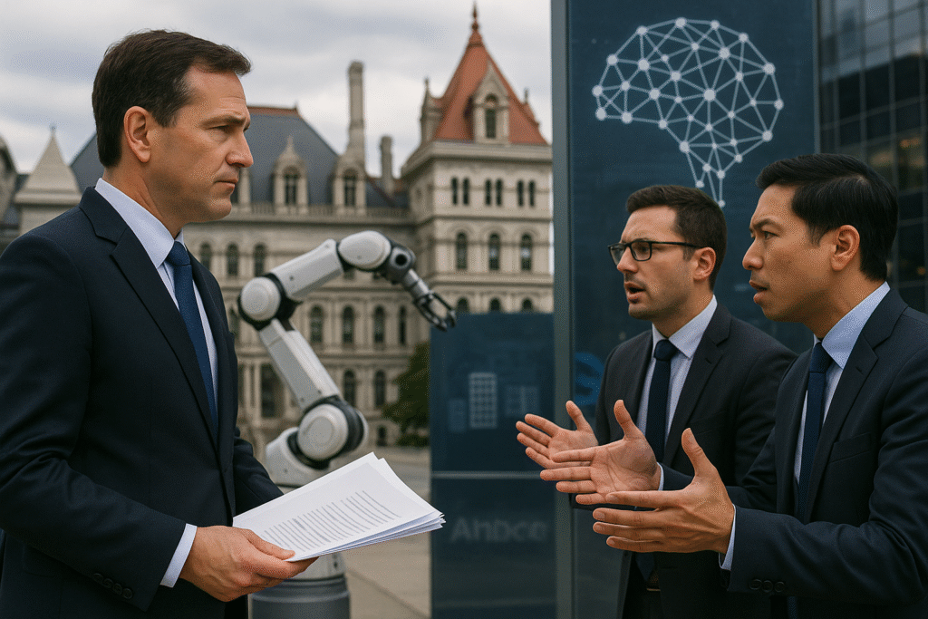 Silicijeva dolina proti New Yorku: Bitka za prihodnost regulacije umetne inteligence