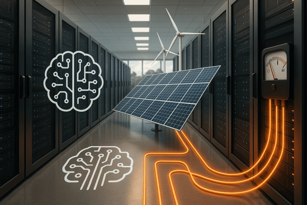 Ali lahko umetna inteligenca reši energetsko krizo podatkovnih centrov?