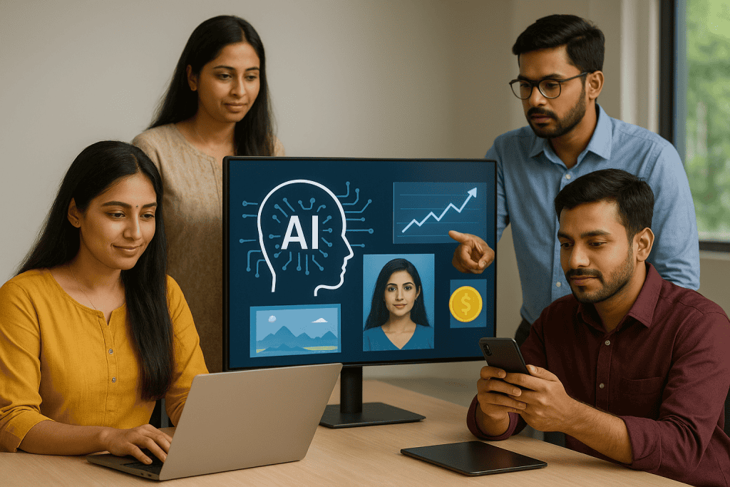 Indija in prihodnost ustvarjalcev: umetna inteligenca med priložnostmi in izzivi