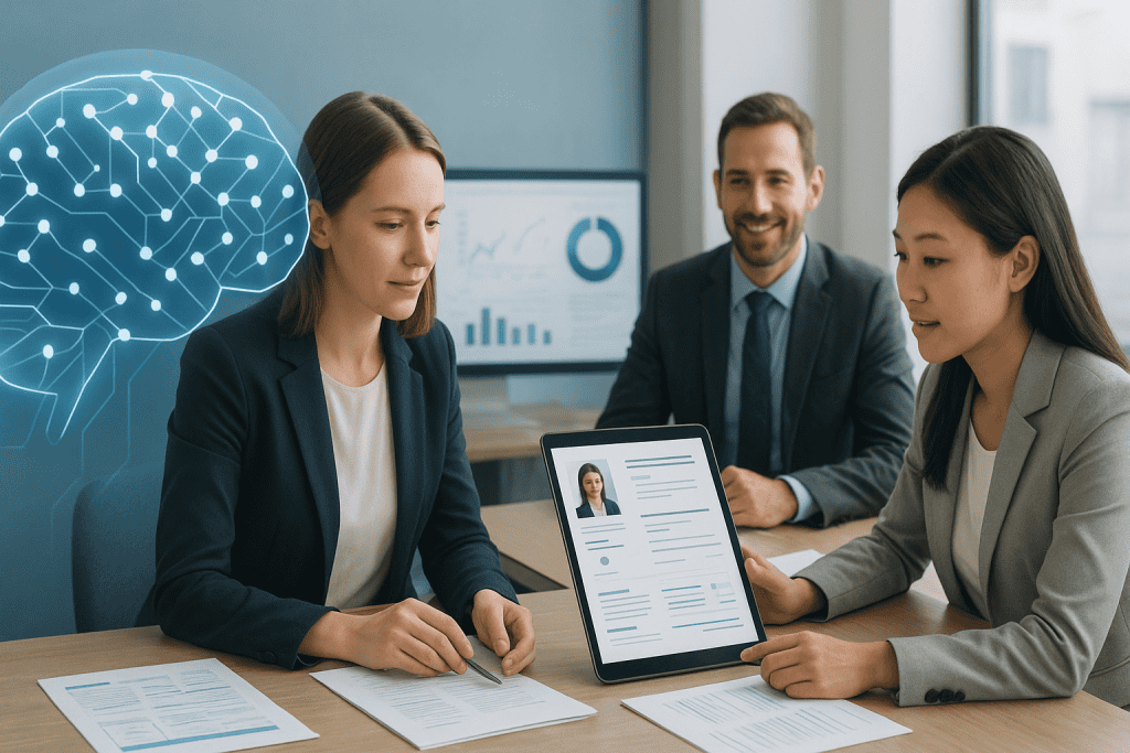 Kako umetna inteligenca preoblikuje HR: konkretne rešitve, koristi in izzivi za sodobna podjetja