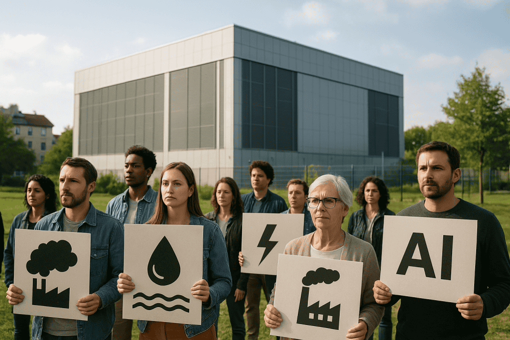 Javni upor proti AI infrastrukturi: podatkovni centri pod drobnogledom zaradi okoljskih in družbenih pritiskov
