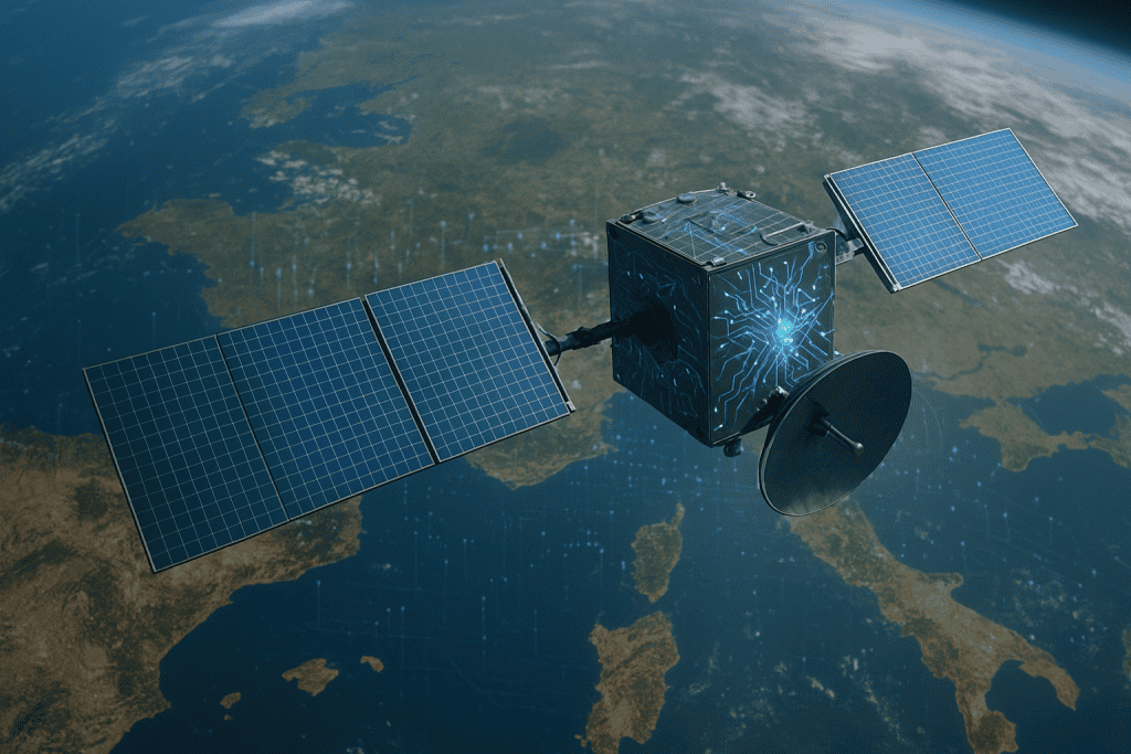 Slovensko podjetje CosmoTech z umetno inteligenco premika meje avtonomnih satelitov