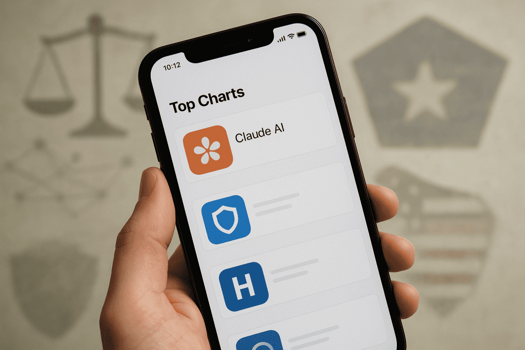 Claude AI dosega vrhove v App Store po razhodu z Pentagonom in postavlja nove etične standarde