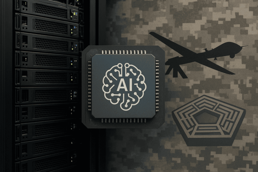 Tehnološki velikani, milijardne vojaške pogodbe in etični izzivi umetne inteligence