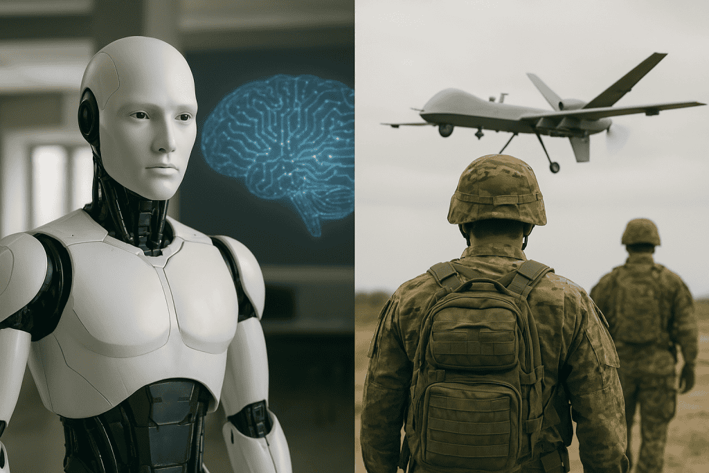 Ali lahko umetna inteligenca ostane etična, ko vstopi v svet vojaške tehnologije?