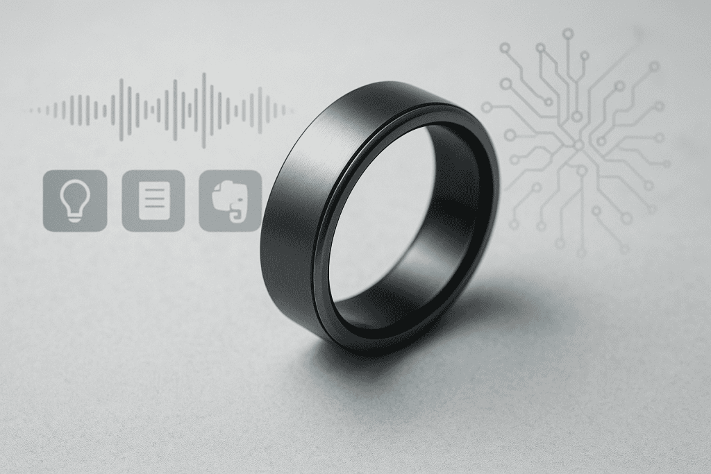 Pametni prstan Sandbar: obljube, izzivi in etična vprašanja novega AI zapiskovalca