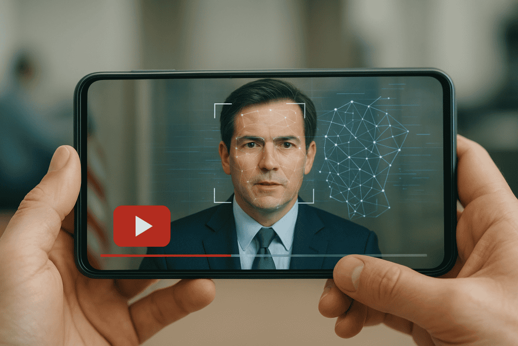 YouTube z umetno inteligenco v ofenzivo proti deepfake manipulacijam politikov in novinarjev
