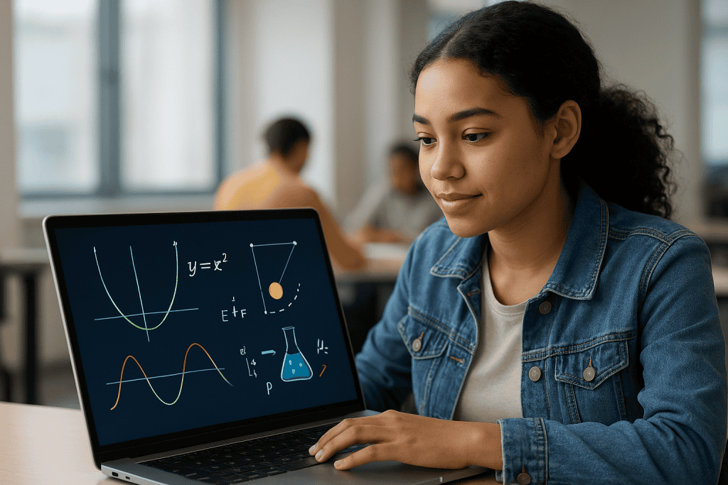 Interaktivne vizualizacije s pomočjo umetne inteligence spreminjajo učenje matematike in naravoslovja