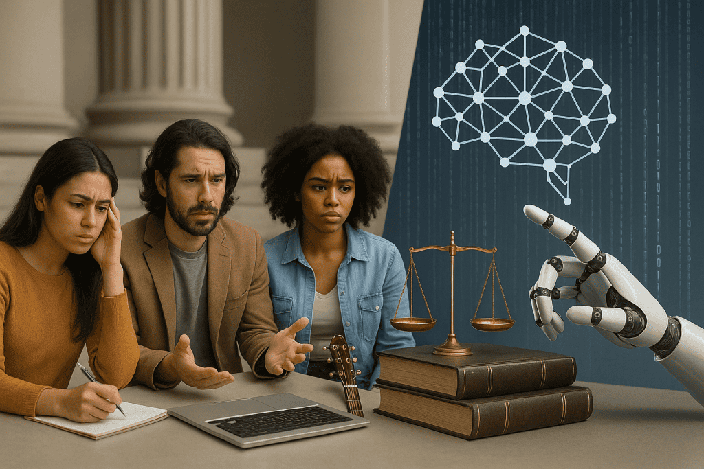 Pravna vojna za avtorske pravice: Kako treniranje umetne inteligence izziva ustvarjalce in tehnološka podjetja