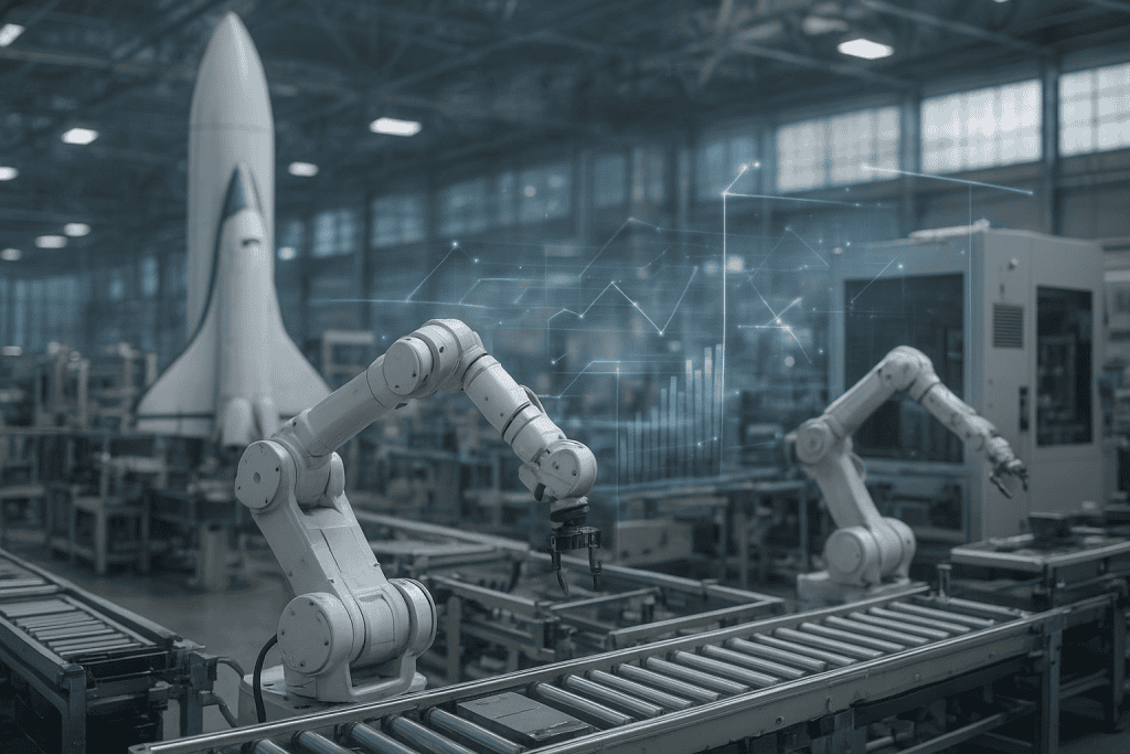 Kako umetna inteligenca iz vesoljskih projektov spreminja pametne tovarne