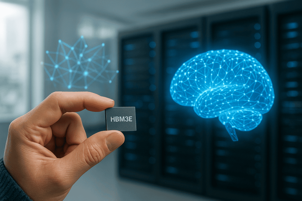 Zmogljivi pomnilniški čipi HBM3E odpirajo novo poglavje za generativno umetno inteligenco