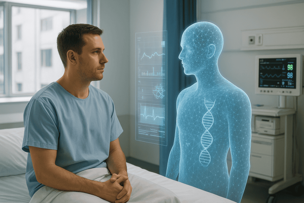 Digitalni dvojčki v medicini: kako umetna inteligenca ustvarja osebne zdravstvene simulacije