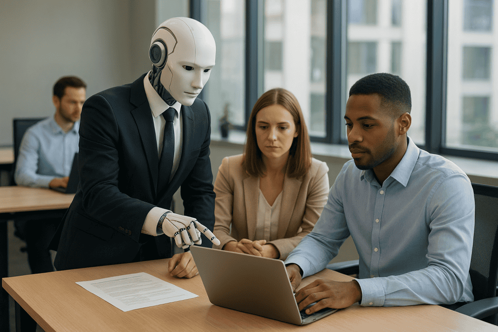 Ali bi zaupali umetni inteligenci kot svojemu šefu? Vloga AI v vodenju in pogled iz Slovenije