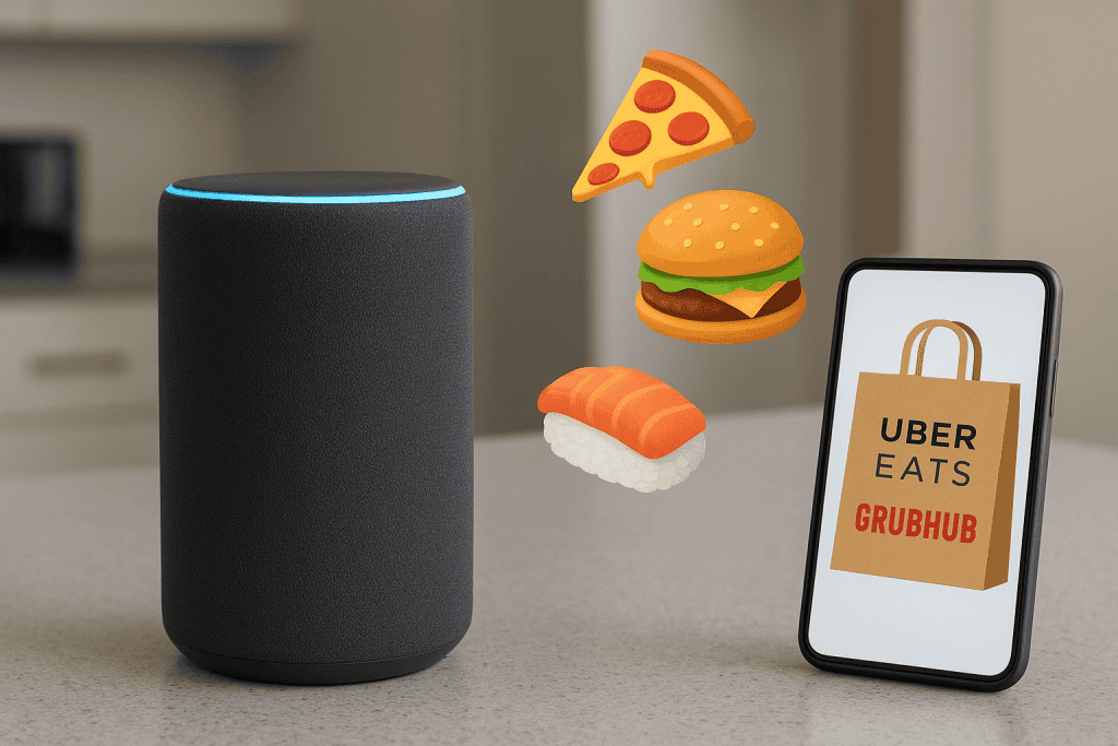 Alexa Plus, Uber Eats in Grubhub: Kako umetna inteligenca spreminja naročanje hrane