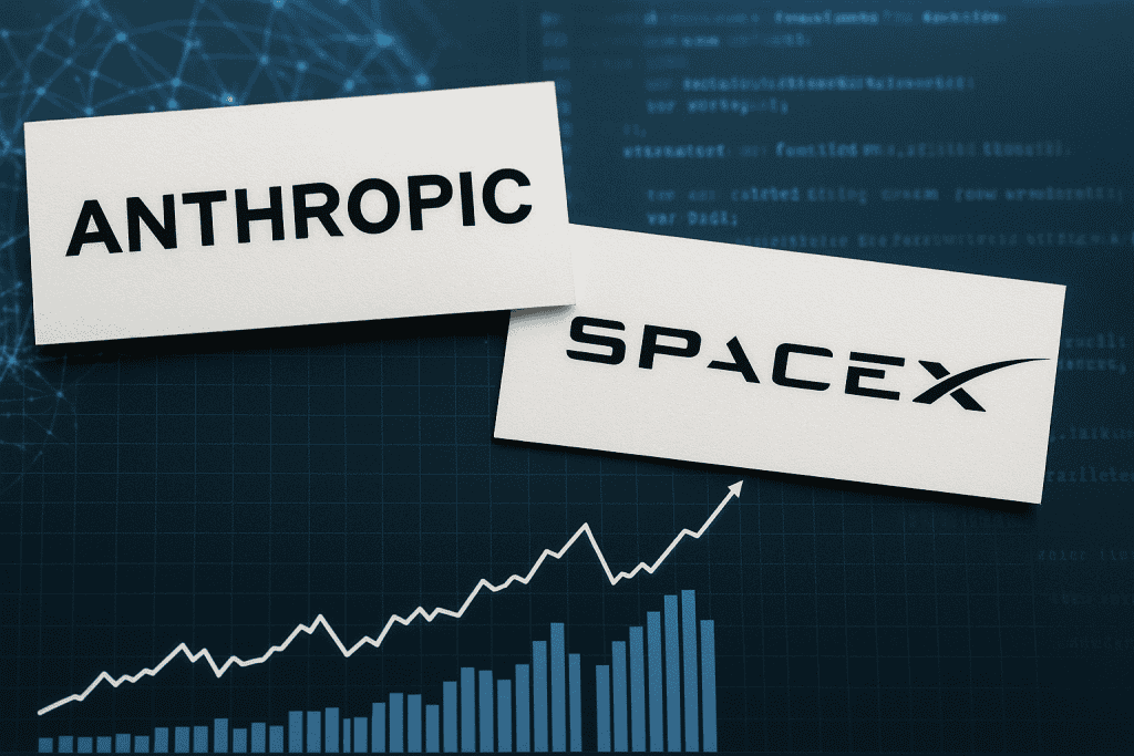 Anthropic podira rekorde v investicijah, SpaceX napoveduje novo tekmo na trgu generativne umetne inteligence