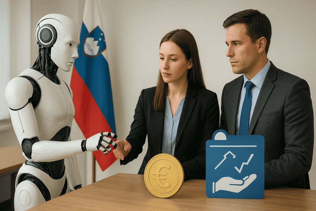 Kako bo umetna inteligenca preoblikovala delitev bogastva in delovna mesta v Sloveniji?