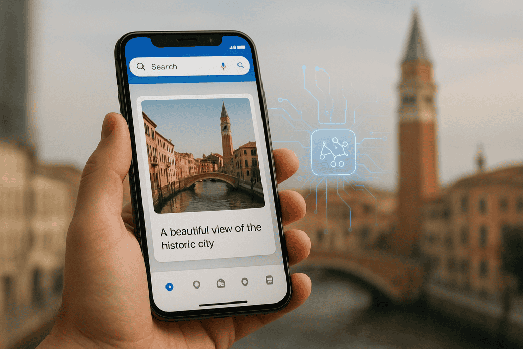 Google Zemljevidi uvajajo AI, ki avtomatsko piše opise vaših fotografij Google Zemljevidi uvajajo AI, ki avtomatsko piše opise vaših fotografij
