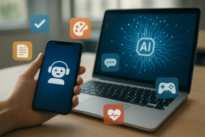 AI aplikacije spreminjajo trg: rast, inovacije in izzivi nove digitalne dobe