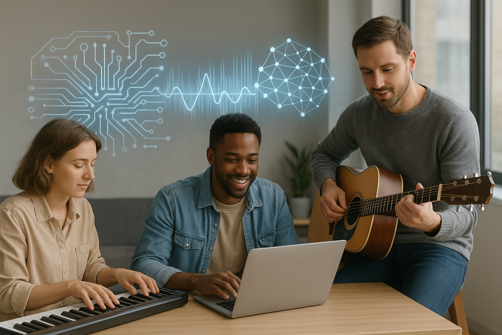 Ko umetna inteligenca postane vaš soavtor: Glasba, ki nastaja skupaj z občinstvom
