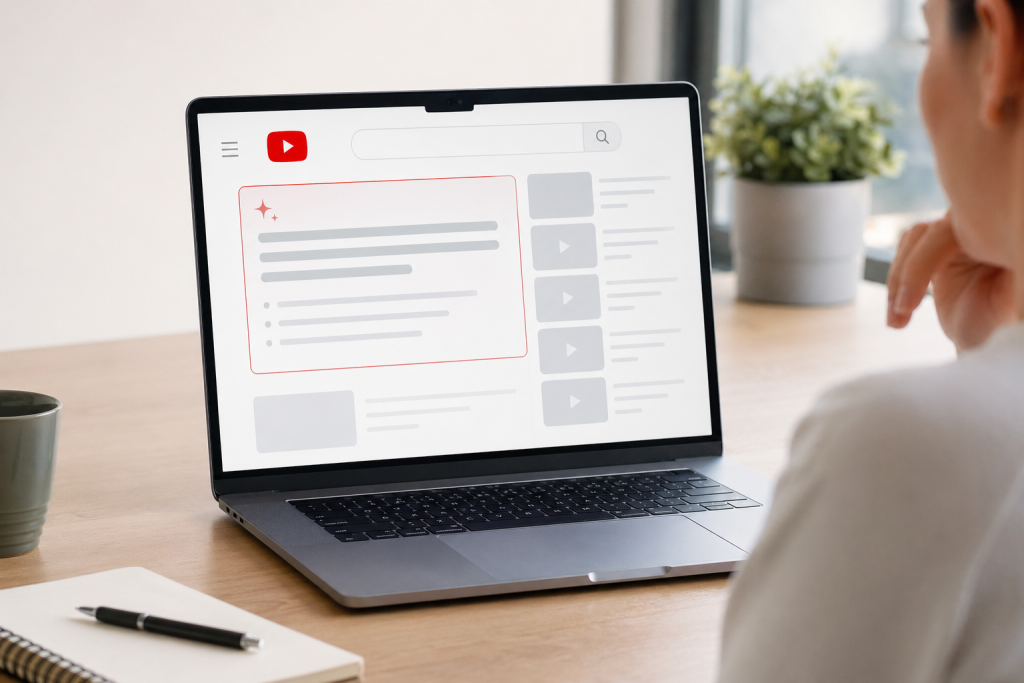 YouTube preizkuša AI iskanje, ki uporabniku ponudi odgovor namesto videoposnetka