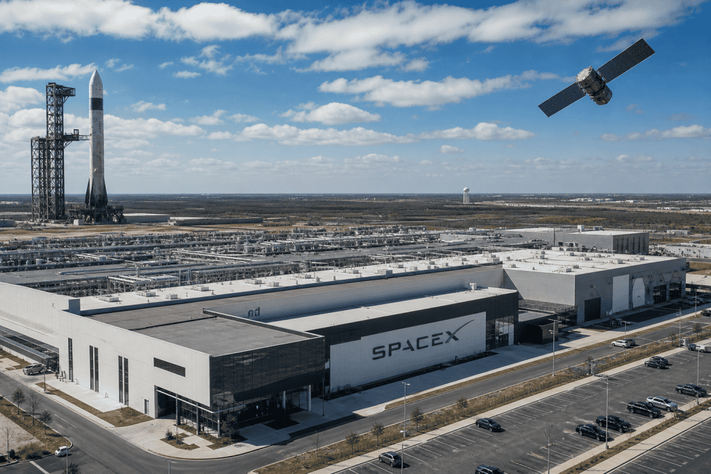 SpaceX z 119 milijardami dolarjev gradi gigantsko tovarno AI čipov in spreminja prihodnost umetne inteligence