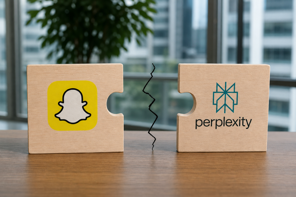 Snap in Perplexity preklicala 400-milijonsko AI partnerstvo: ozadje, vpliv in pomen za industrijo
