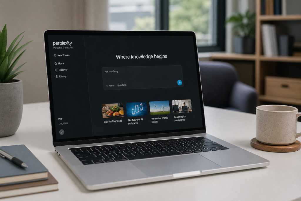 Perplexity z aplikacijo za Mac prinaša AI iskanje neposredno na namizje