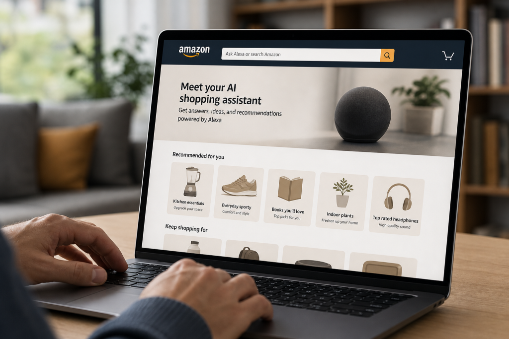 Amazonov AI asistent spreminja pravila igre: priložnosti, tveganja in prihodnost nakupovanja