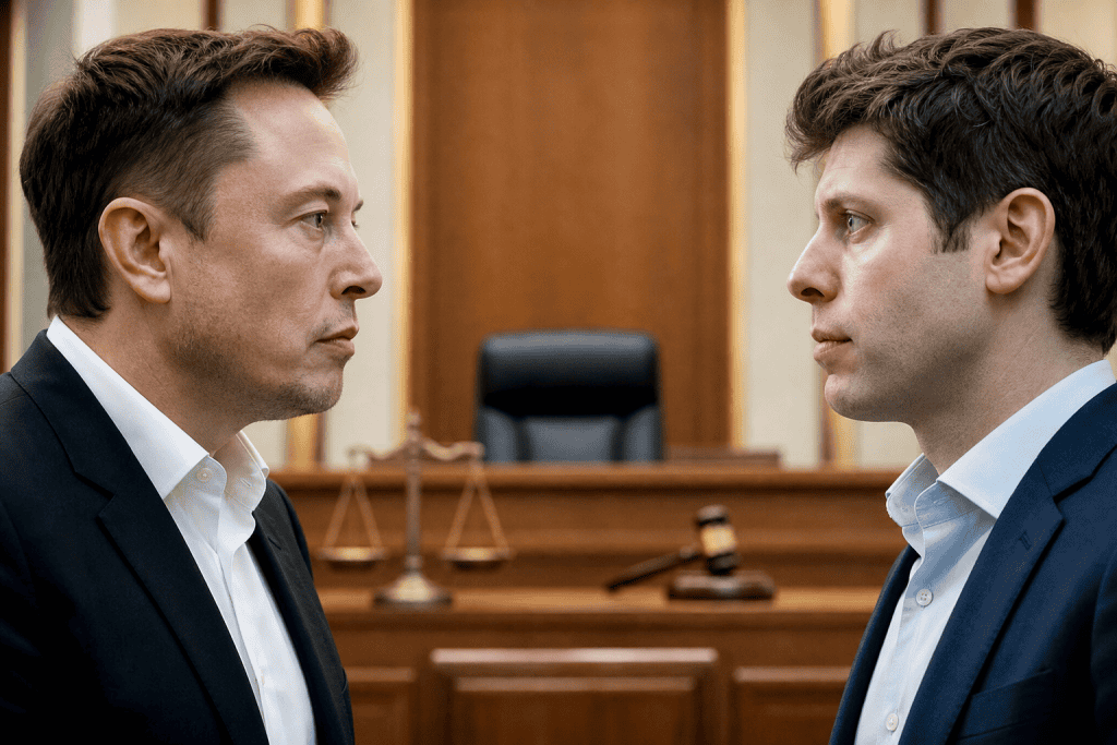 Musk proti Altmanu: Sodna bitka, ki bo preoblikovala prihodnost generativne umetne inteligence Musk proti Altmanu: Sodna bitka, ki bo preoblikovala prihodnost generativne umetne inteligence