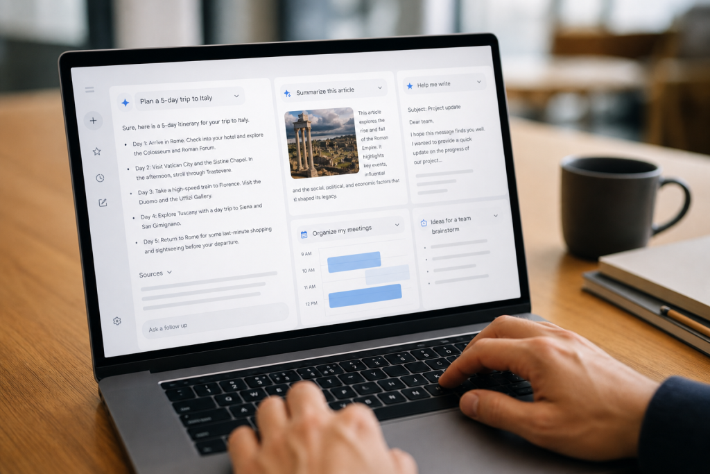 Googlovi AI agenti: Kako Gemini in SGE spreminjata vsakdanja opravila in iskanje informacij
