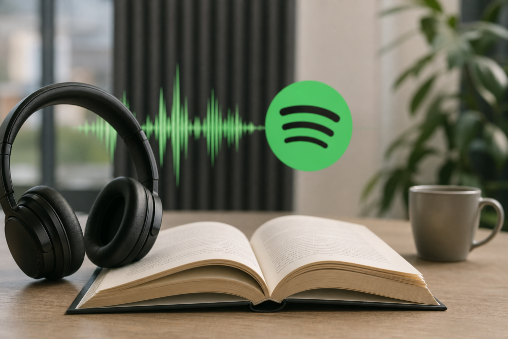 Spotify in ElevenLabs odpirata novo poglavje avdioknjig z umetno inteligenco