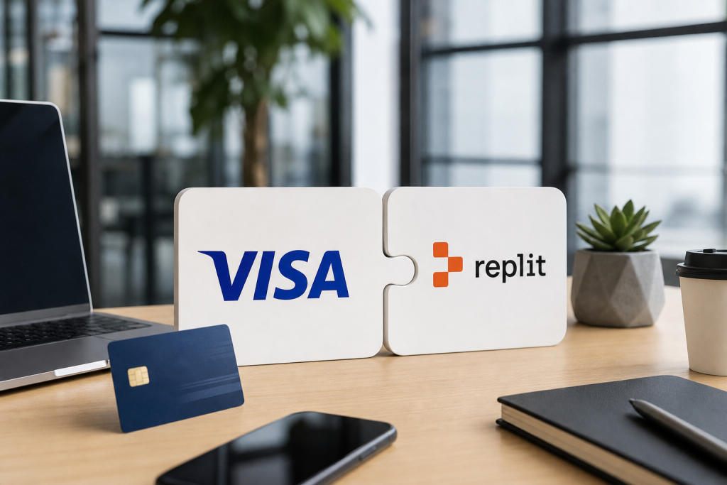 Visa in Replit združujeta moči za prihodnost pametnih AI plačilnih agentov Visa in Replit združujeta moči za prihodnost pametnih AI plačilnih agentov